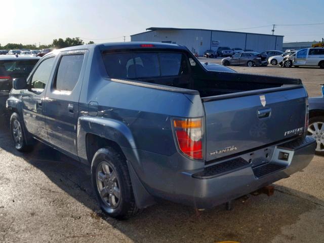 2HJYK16318H514415 - 2008 HONDA RIDGELINE GREEN photo 3