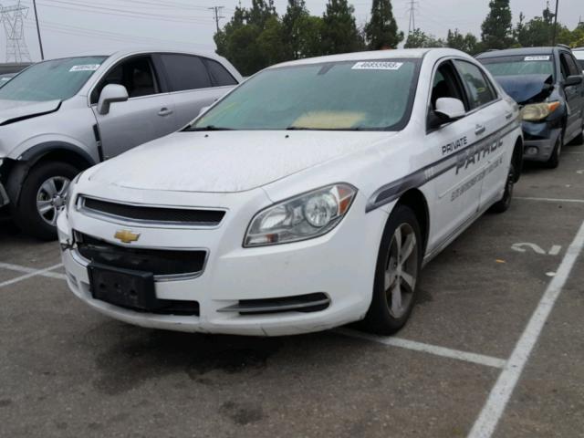 1G1ZC5E03CF372916 - 2012 CHEVROLET MALIBU 1LT WHITE photo 2
