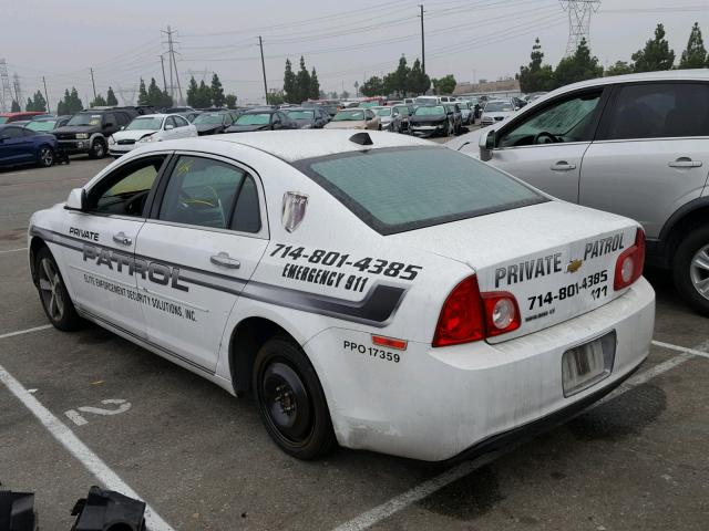 1G1ZC5E03CF372916 - 2012 CHEVROLET MALIBU 1LT WHITE photo 3