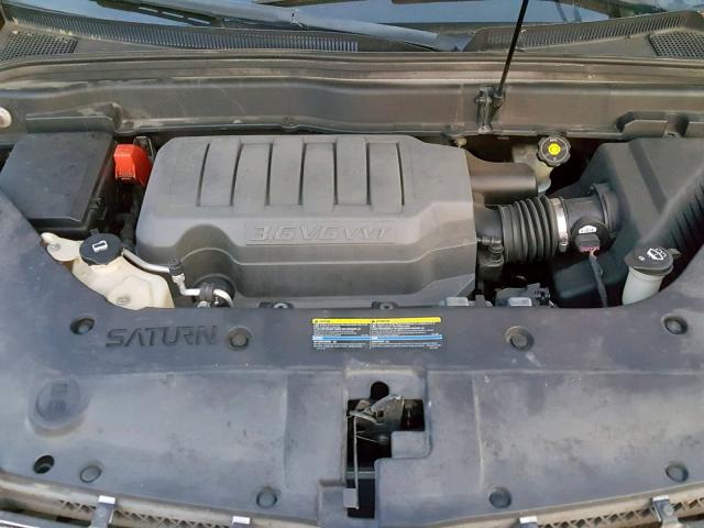 5GZER23718J306676 - 2008 SATURN OUTLOOK XR შავი ფოტო 7