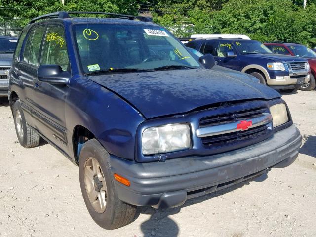 2CNBJ13C126939889 - 2002 CHEVROLET TRACKER BLUE photo 1