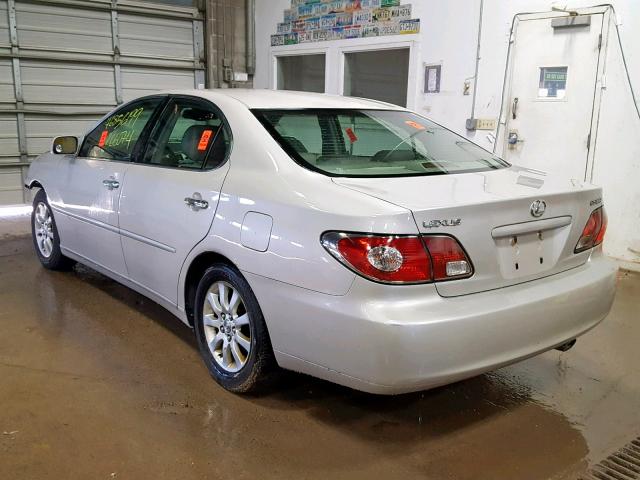 JTHBF30G420061035 - 2002 LEXUS ES 300 TAN photo 3