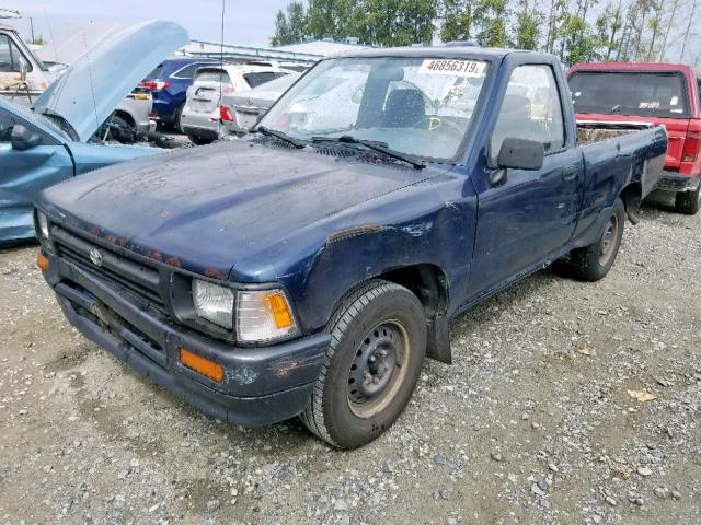 4TARN81A4RZ287121 - 1994 TOYOTA PICKUP 1/2 BLUE photo 2