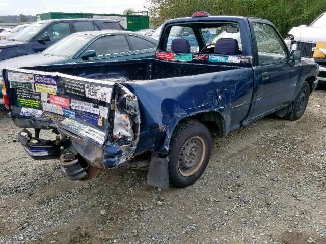 4TARN81A4RZ287121 - 1994 TOYOTA PICKUP 1/2 BLUE photo 4