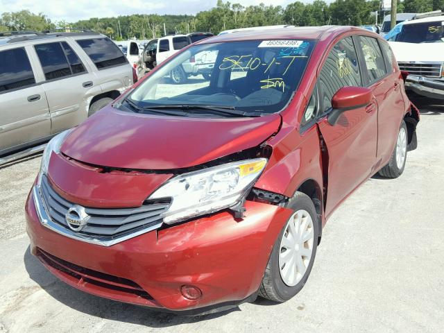 3N1CE2CP5GL395537 - 2016 NISSAN VERSA NOTE BLACK photo 2