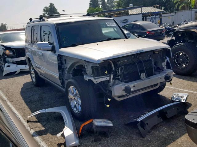 1J8HH68247C592976 - 2007 JEEP COMMANDER SILVER photo 1