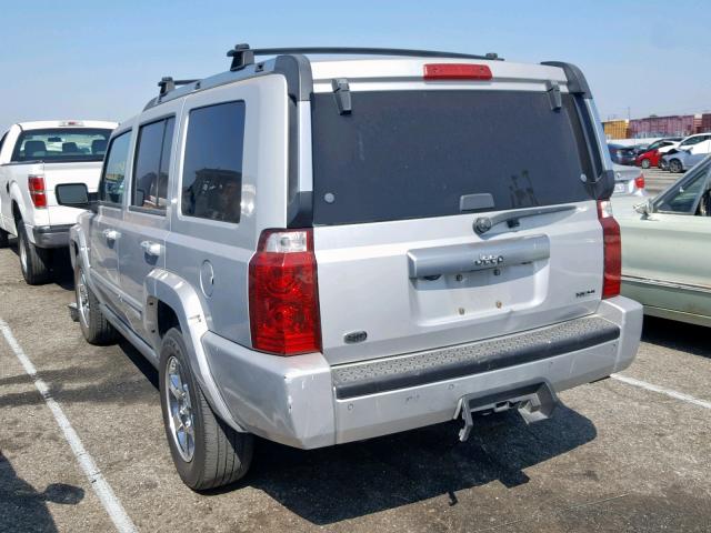 1J8HH68247C592976 - 2007 JEEP COMMANDER SILVER photo 3