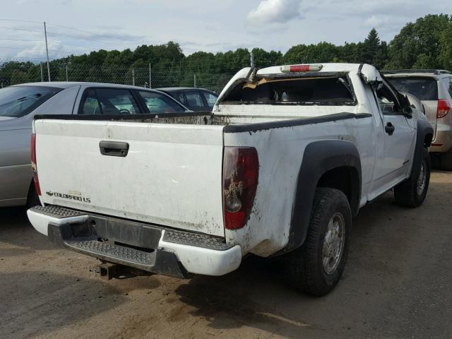 1GCDT146848148286 - 2004 CHEVROLET COLORADO WHITE photo 4