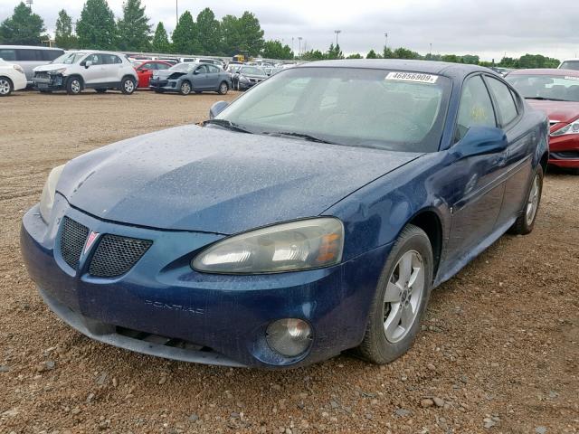 2G2WP552X61142726 - 2006 PONTIAC GRAND PRIX TURQUOISE photo 2