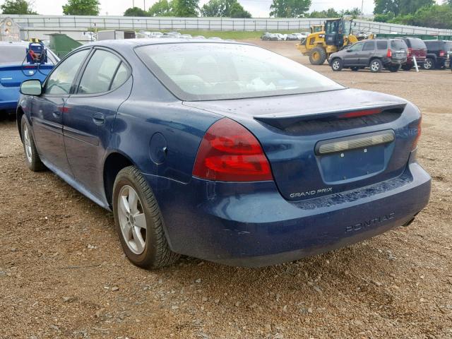 2G2WP552X61142726 - 2006 PONTIAC GRAND PRIX TURQUOISE photo 3