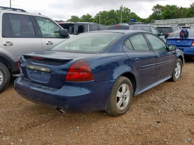 2G2WP552X61142726 - 2006 PONTIAC GRAND PRIX TURQUOISE photo 4