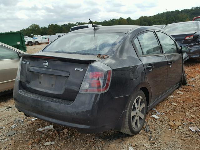 3N1AB6AP8CL779767 - 2012 NISSAN SENTRA 2.0 BLACK photo 4