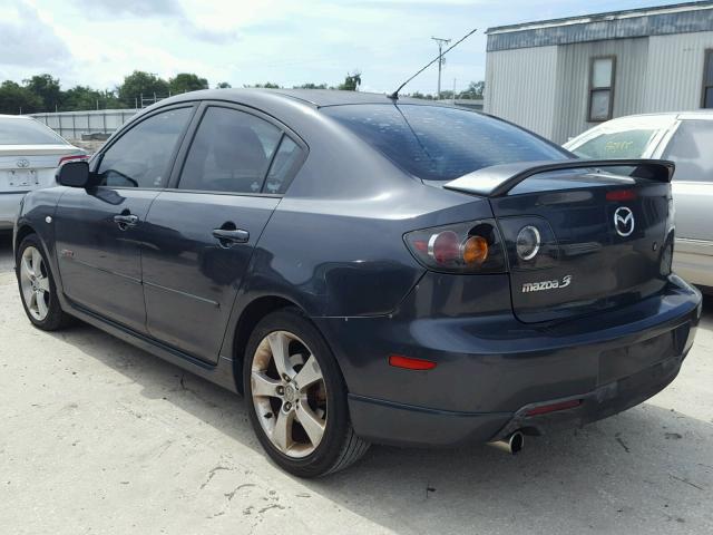 JM1BK123351323959 - 2005 MAZDA 3 S GRAY photo 3