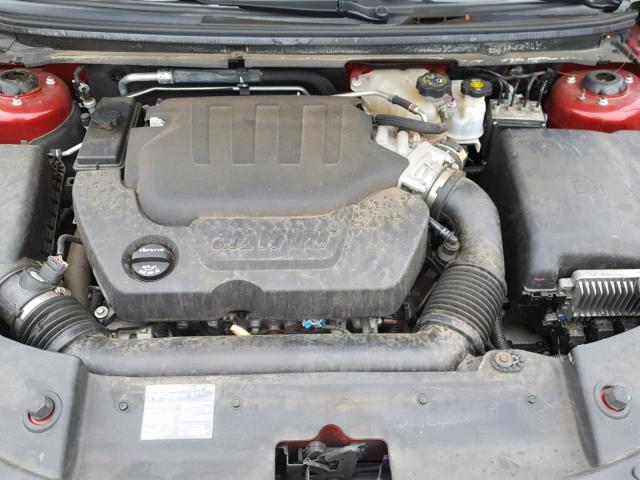 1G1ZG5E79CF327383 - 2012 CHEVROLET MALIBU LTZ წითელი ფოტო 7