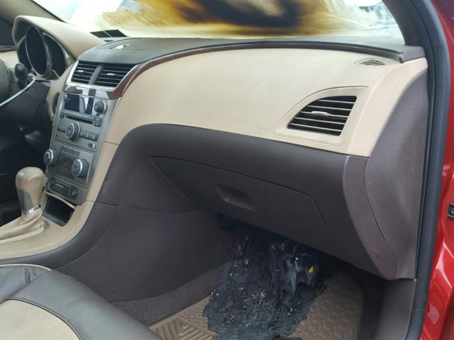 1G1ZG5E79CF327383 - 2012 CHEVROLET MALIBU LTZ წითელი ფოტო 9