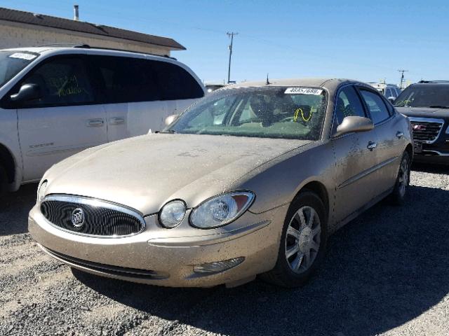 2G4WC532251283763 - 2005 BUICK LACROSSE C GOLD photo 2