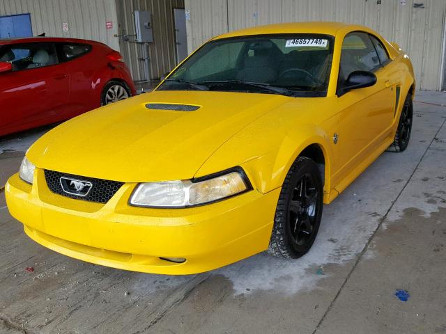 1FAFP42X6XF165488 - 1999 FORD MUSTANG GT YELLOW photo 2