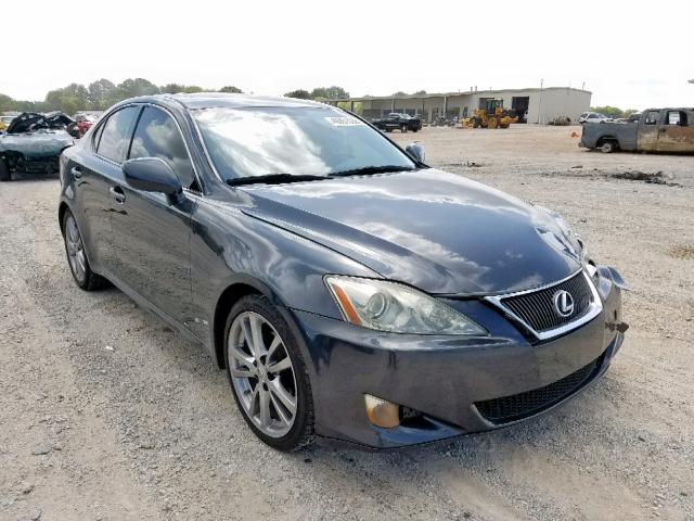 JTHBK262385067955 - 2008 LEXUS IS 250 GRAY photo 1