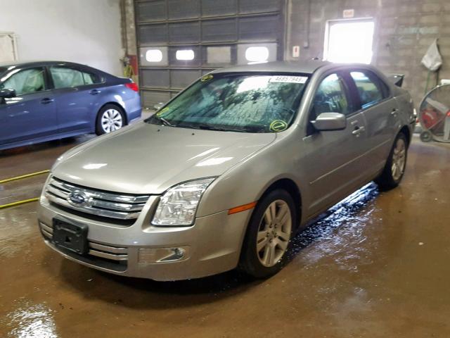 3FAHP08189R207802 - 2009 FORD FUSION SEL SILVER photo 2