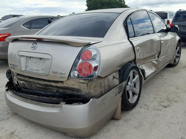 1N4BL11D36C154318 - 2006 NISSAN ALTIMA SE GOLD photo 4