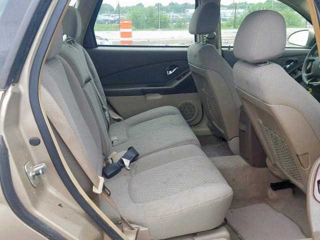 1G1ZT61856F110496 - 2006 CHEVROLET MALIBU MAX 金色 照片 6