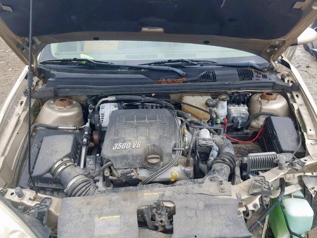 1G1ZT61856F110496 - 2006 CHEVROLET MALIBU MAX 金色 照片 7