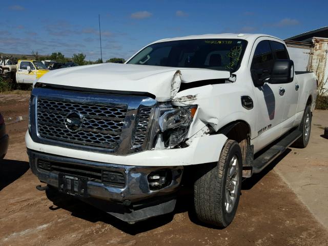 1N6BA1F45HN558105 - 2017 NISSAN TITAN XD S WHITE photo 2