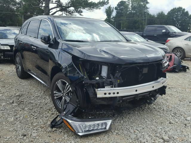 5J8YD4H36JL017545 - 2018 ACURA MDX BLACK photo 1