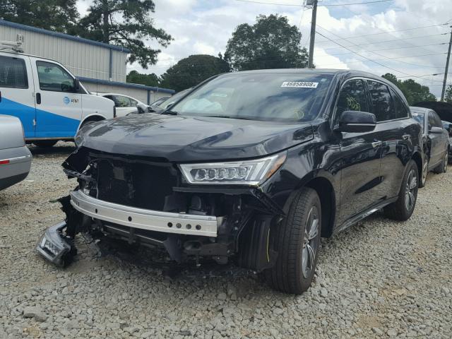 5J8YD4H36JL017545 - 2018 ACURA MDX BLACK photo 2