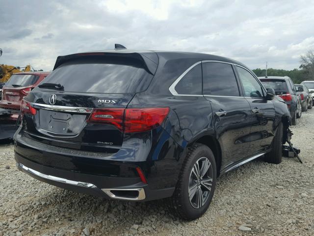 5J8YD4H36JL017545 - 2018 ACURA MDX BLACK photo 4