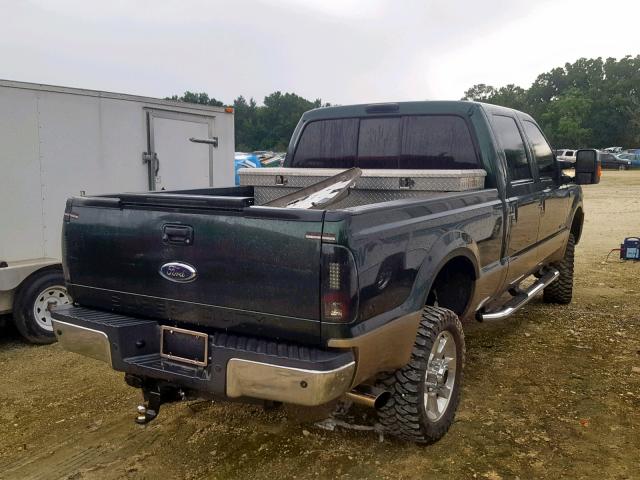 1FTSW31F23EA56346 - 2003 FORD F350 SRW S GREEN photo 4