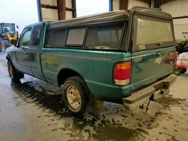 1FTYR14U9WPA89272 - 1998 FORD RANGER SUP GREEN photo 3