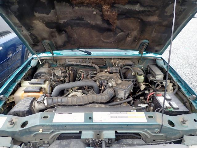 1FTYR14U9WPA89272 - 1998 FORD RANGER SUP GREEN photo 7