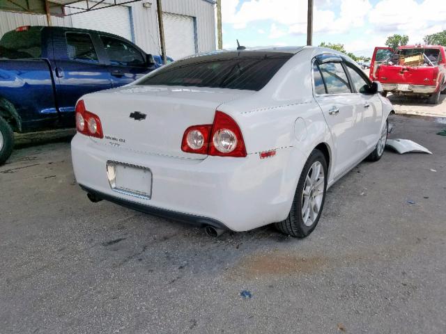 1G1ZE5E78BF273806 - 2011 CHEVROLET MALIBU LTZ თეთრი ფოტო 4