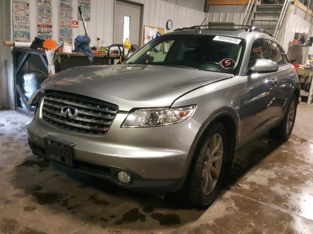 JNRAS08W83X200370 - 2003 INFINITI FX35 SILVER photo 2