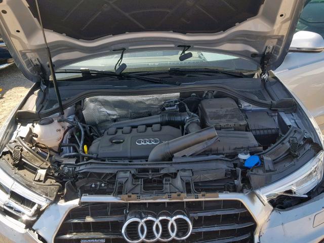 WA1JCCFS0JR025851 - 2018 AUDI Q3 PREMIUM SILVER photo 7