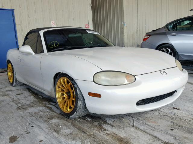 JM1NB3536X0116057 - 1999 MAZDA MX-5 MIATA WHITE photo 1