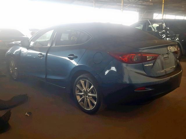 JM1BN1W3XH1135719 - 2017 MAZDA 3 GRAND TO BLUE photo 3