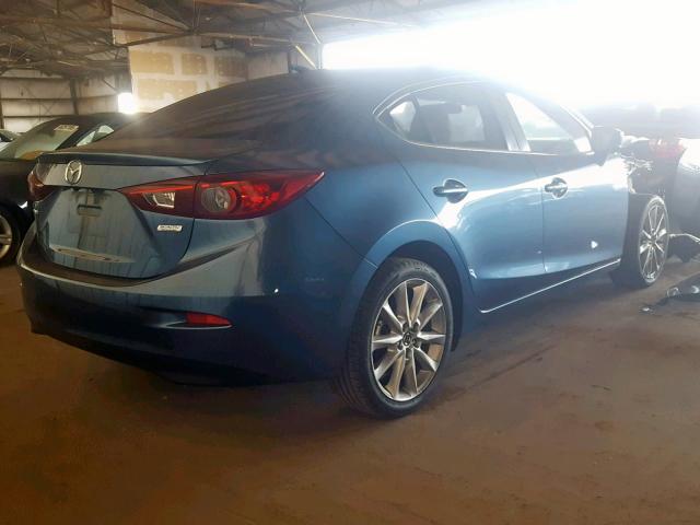 JM1BN1W3XH1135719 - 2017 MAZDA 3 GRAND TO BLUE photo 4