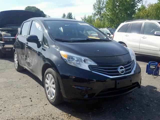 3N1CE2CP3EL350948 - 2014 NISSAN VERSA NOTE BLACK photo 1