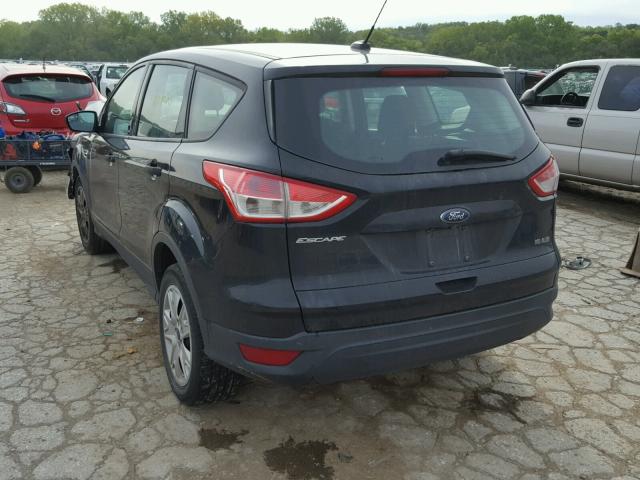 1FMCU0F74EUC75582 - 2014 FORD ESCAPE S BLACK photo 3