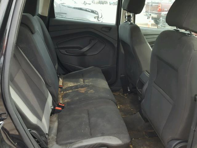 1FMCU0F74EUC75582 - 2014 FORD ESCAPE S BLACK photo 6