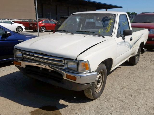 JT4RN81P0K0031299 - 1989 TOYOTA PICKUP 1/2 WHITE photo 2