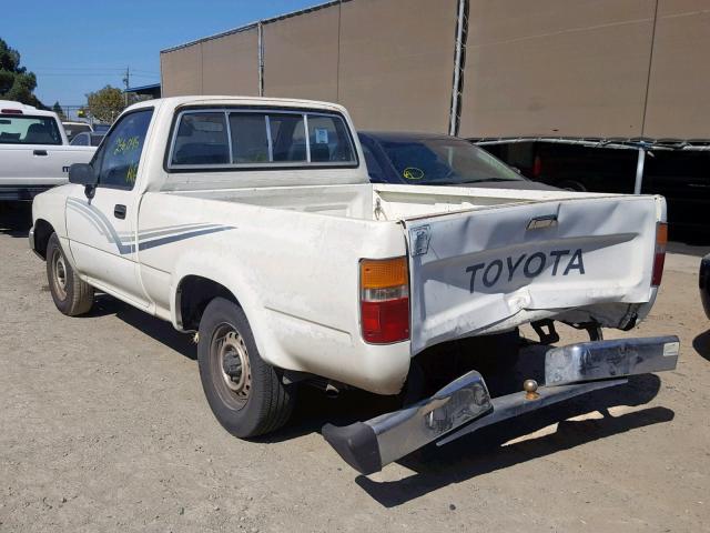 JT4RN81P0K0031299 - 1989 TOYOTA PICKUP 1/2 WHITE photo 3