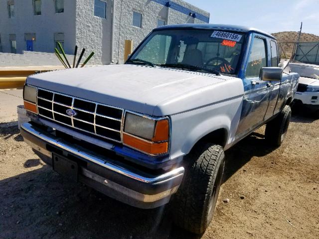 1FTCR15X4NPA48310 - 1992 FORD RANGER SUP GRAY photo 2