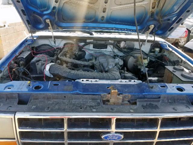 1FTCR15X4NPA48310 - 1992 FORD RANGER SUP GRAY photo 7