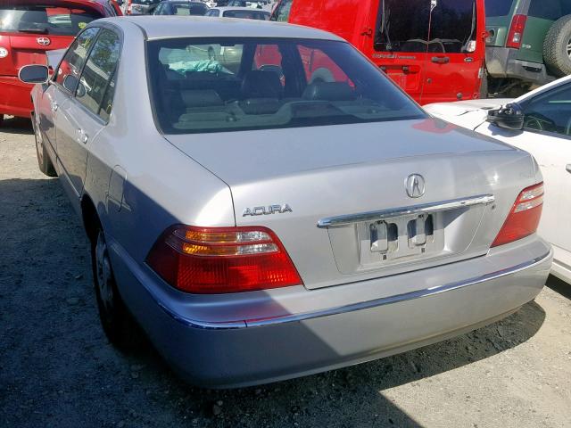 JH4KA9660YC003639 - 2000 ACURA 3.5RL SILVER photo 3