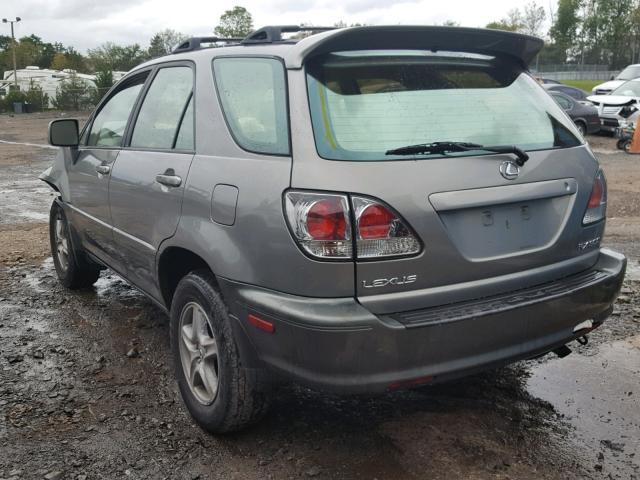 JTJHF10U020263518 - 2002 LEXUS RX 300 GRAY photo 3