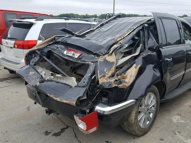 1A8HW58238F111776 - 2008 CHRYSLER ASPEN LIMI BLACK photo 9