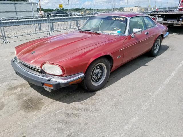 SAJNW5840NC182105 - 1992 JAGUAR XJS RED photo 2